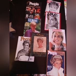 Princess Diana Vintage Collection Magazines